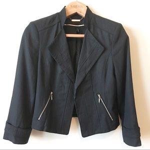 White House Black Market Moto Style Jacket/Blazer